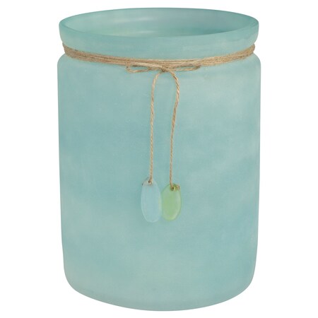Creative Bath Fantasy Reef Wastebasket, Aqua